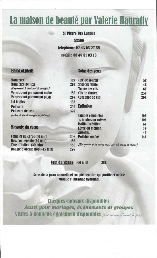 La Petite Jeusseliniere Villa Larchamp Bagian luar foto